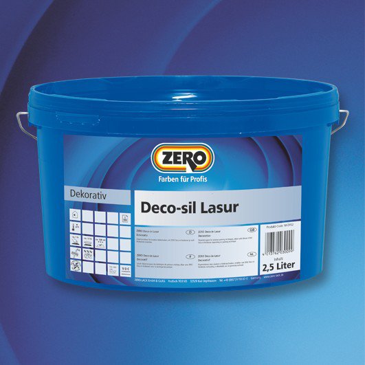 ZERO Deco-Sil Lasur färbig