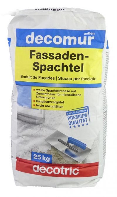 DECOMUR Fassadenspachtel