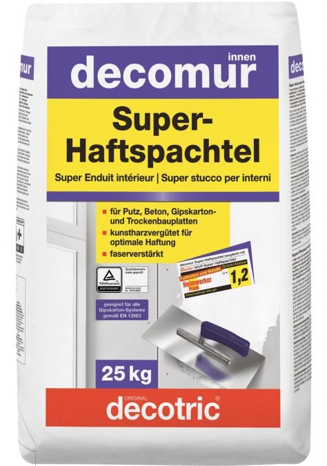 DECOMUR Super-Haftspachtel