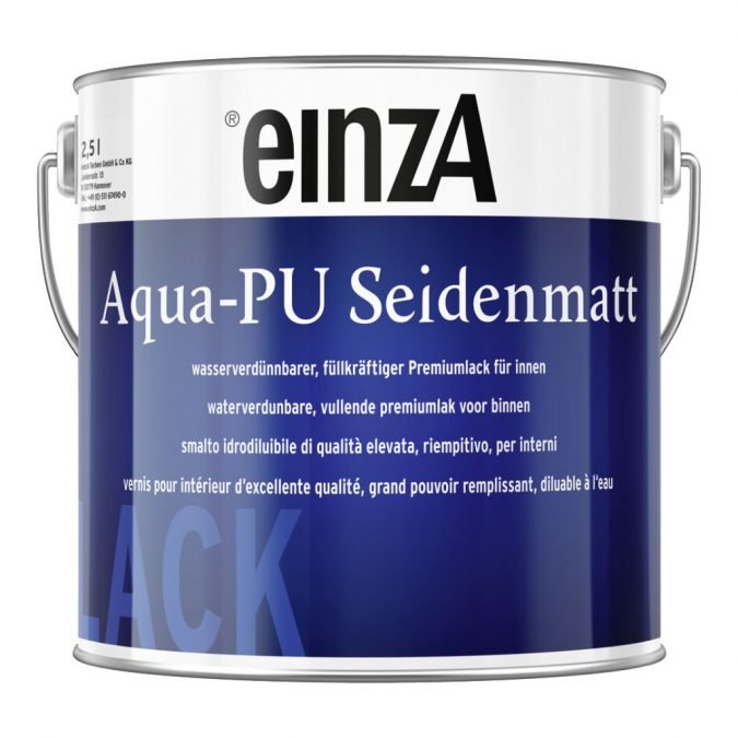 einzA Aqua-PU Seidenmatt