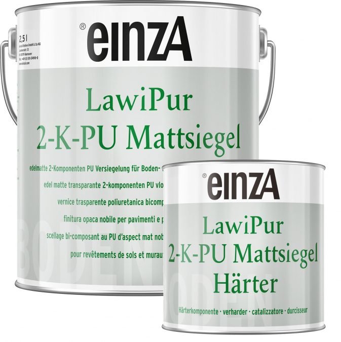 einzA LawiPur 2K-PU Mattsiegel+Härter