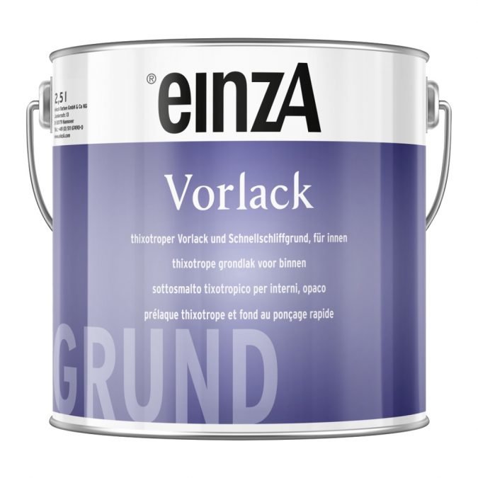 einzA Vorlack