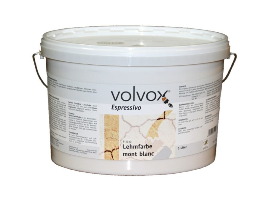 VOLVOX Feine Erde Lehmfarbe