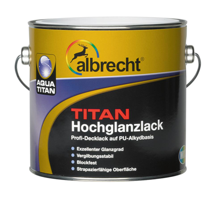 ALBRECHT Aqua TITAN Hochglanzlack