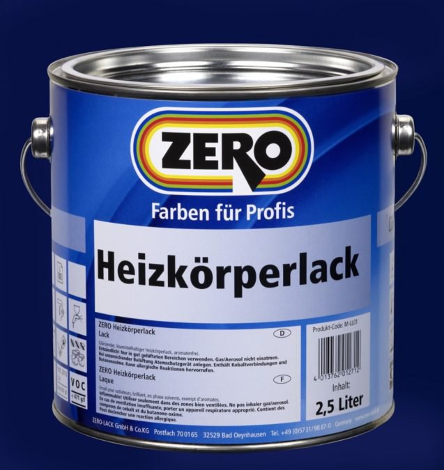 ZERO Heizkörperlack aromatenfrei
