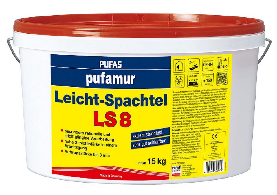 PUFAS Leichtspachtel LS8