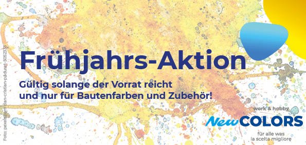 Frühjahrs-Aktion 2024