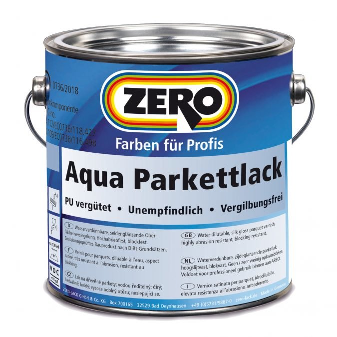 ZERO Aqua Parkettlack