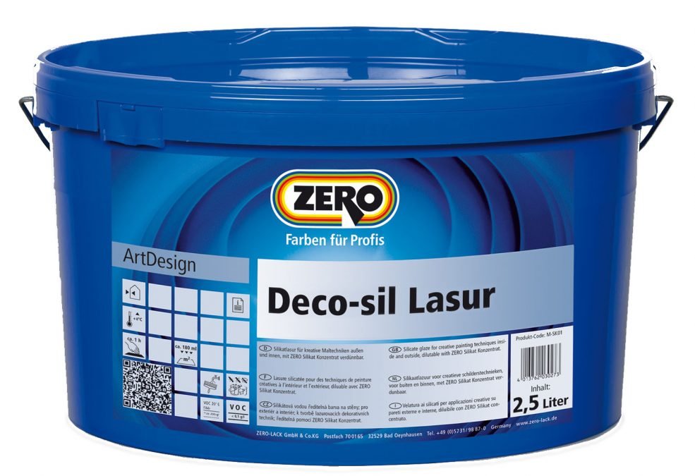 ZERO Deco-Sil Lasur färbig