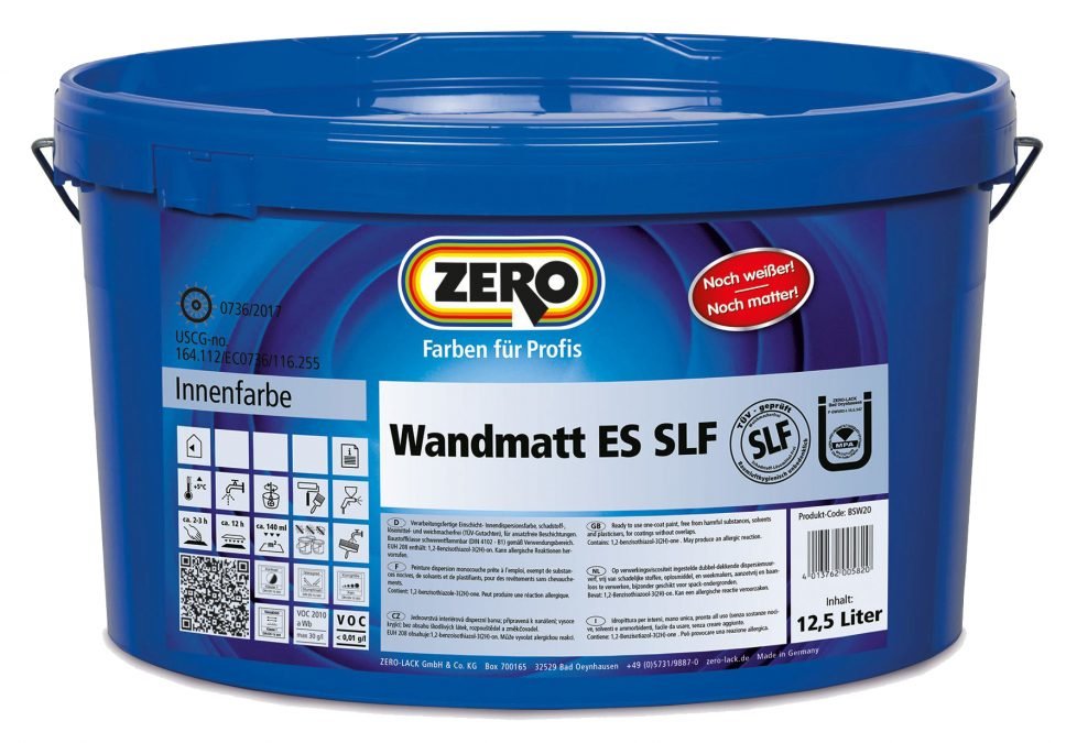 Zero Wandmatt ES SLF